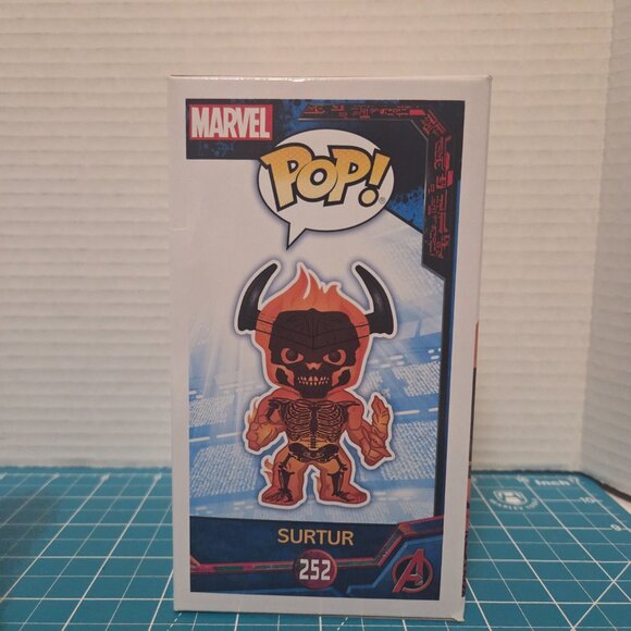 Funko POP Marvel MCU Thor Ragnarok Surtur Gamestop 252 Vinyl Figure - Picture 4 of 6